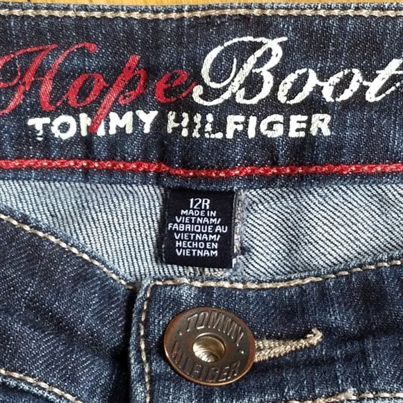 Jeans Tommy Hilfiger Hope Boot Size 12 R - Picture 4 of 5